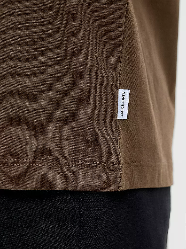 JACK & JONES | T-Shirt JJEORGANIC | dunkelblau