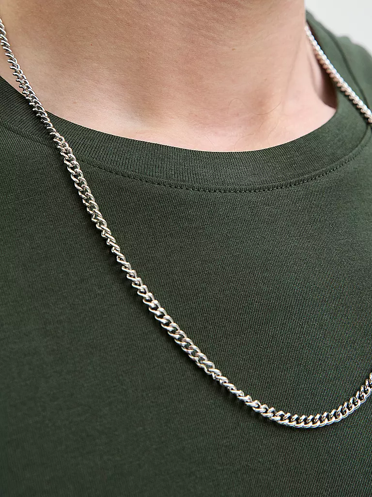 JACK & JONES | T-Shirt JJEORGANIC | dunkelblau