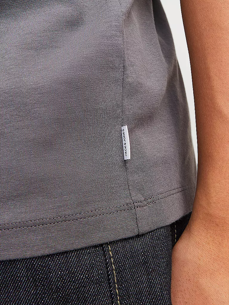 JACK & JONES | T-Shirt JJEORGANIC | hellbraun