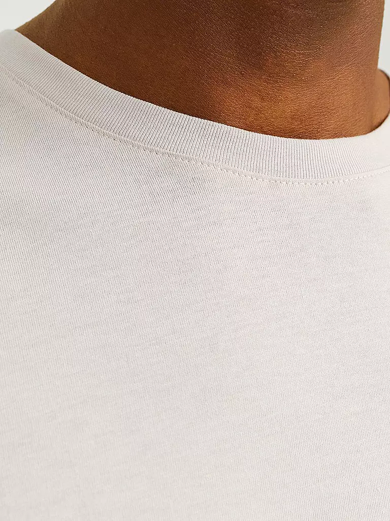 JACK & JONES | T-Shirt JJEORGANIC | hellbraun