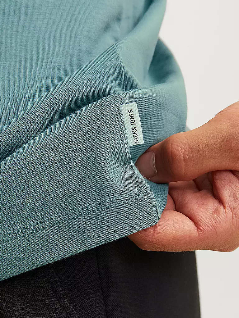 JACK & JONES | T-Shirt JJEORGANIC | dunkelblau