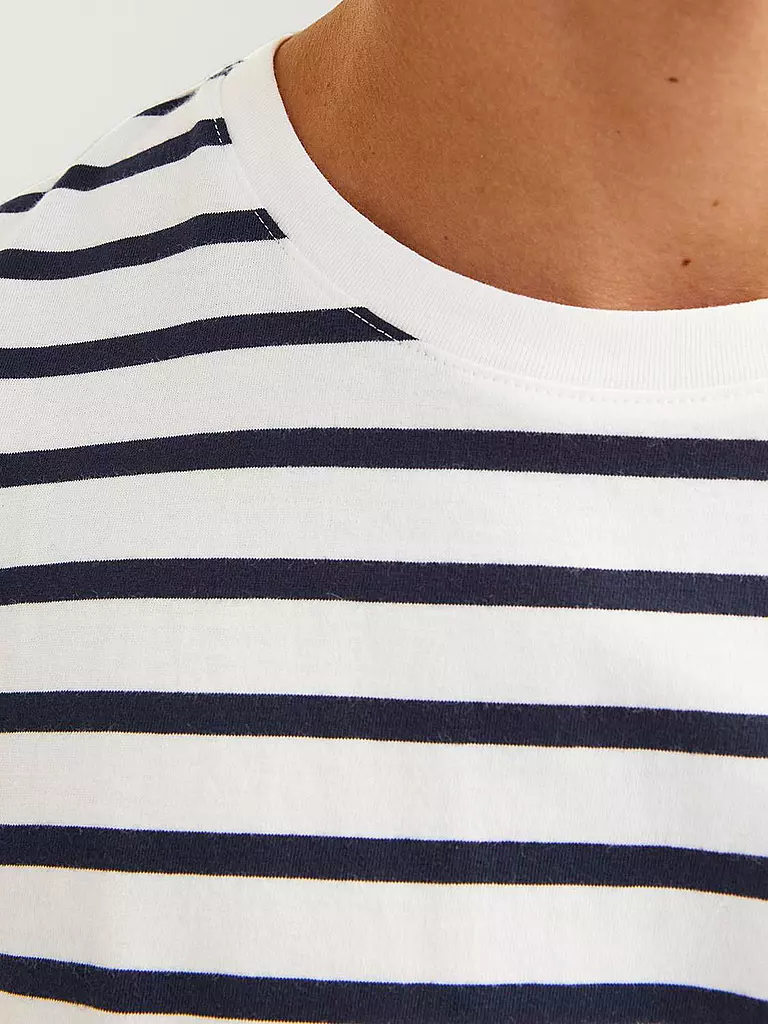 JACK & JONES | T-Shirt JJEORGANIC | dunkelblau