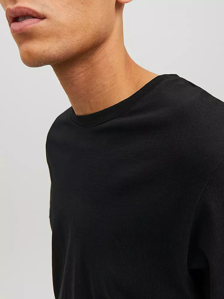 JACK & JONES | T-Shirt JJEORGANIC | dunkelblau