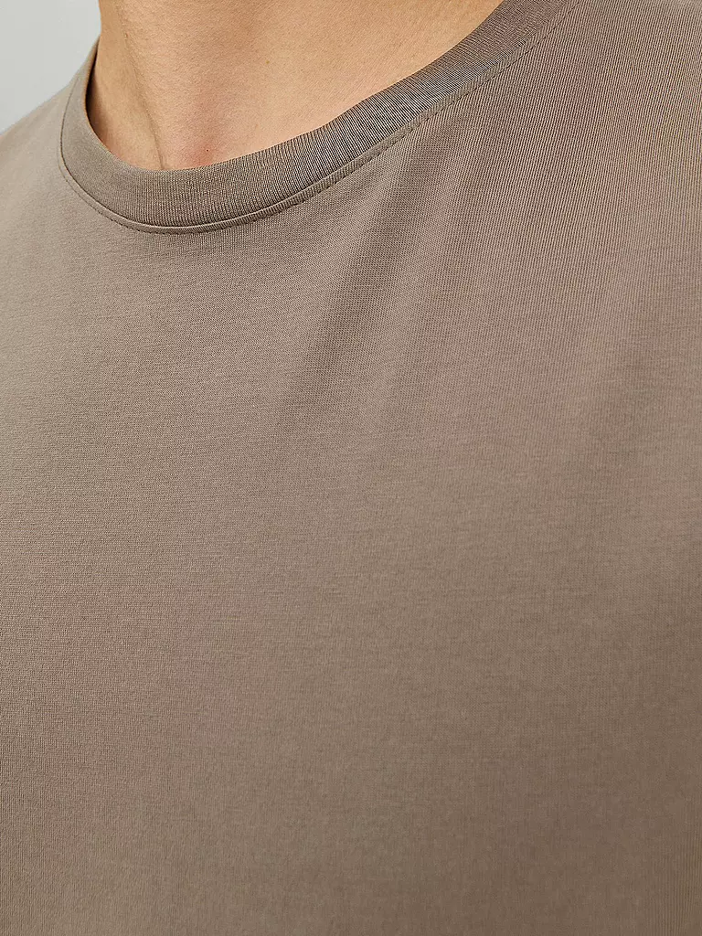 JACK & JONES | T-Shirt JJEORGANIC | Braun