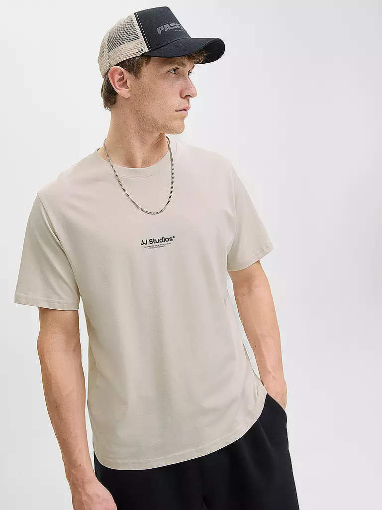 JACK & JONES | T-Shirt JJESOHO | olive