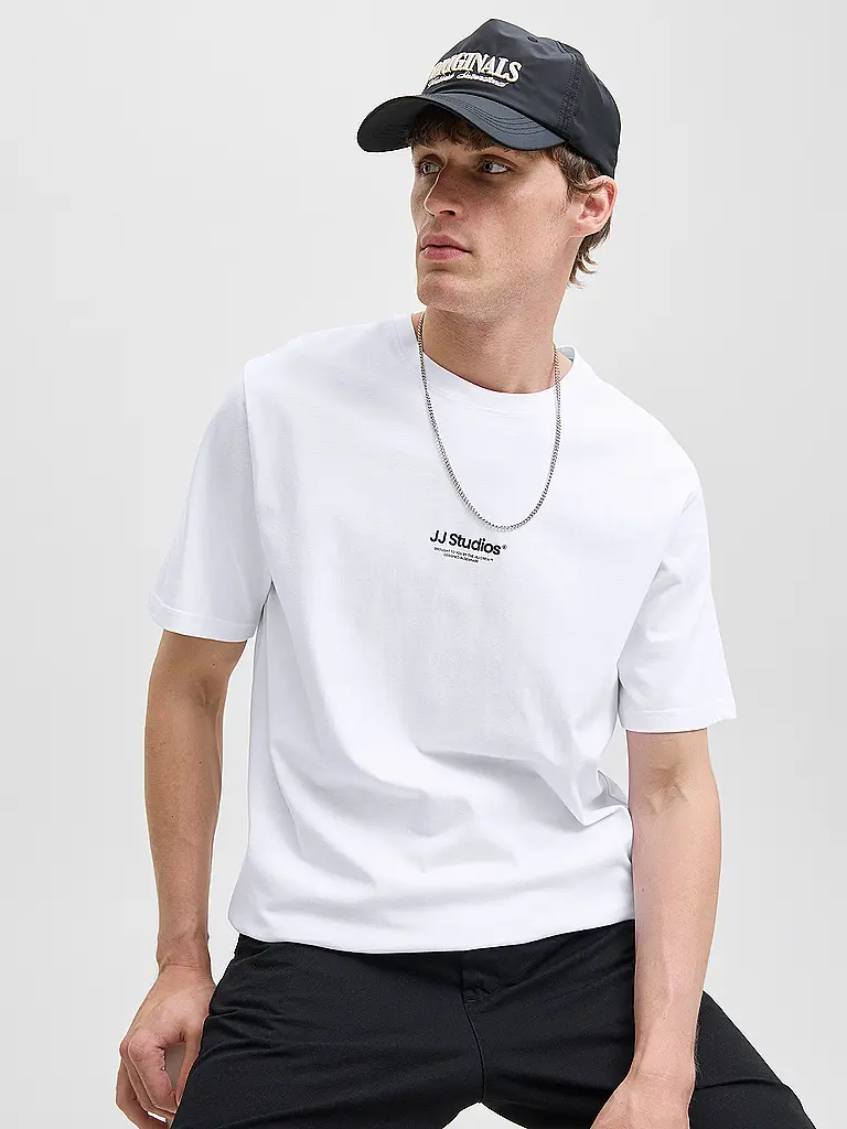 JACK & JONES | T-Shirt JJESOHO | Weiss