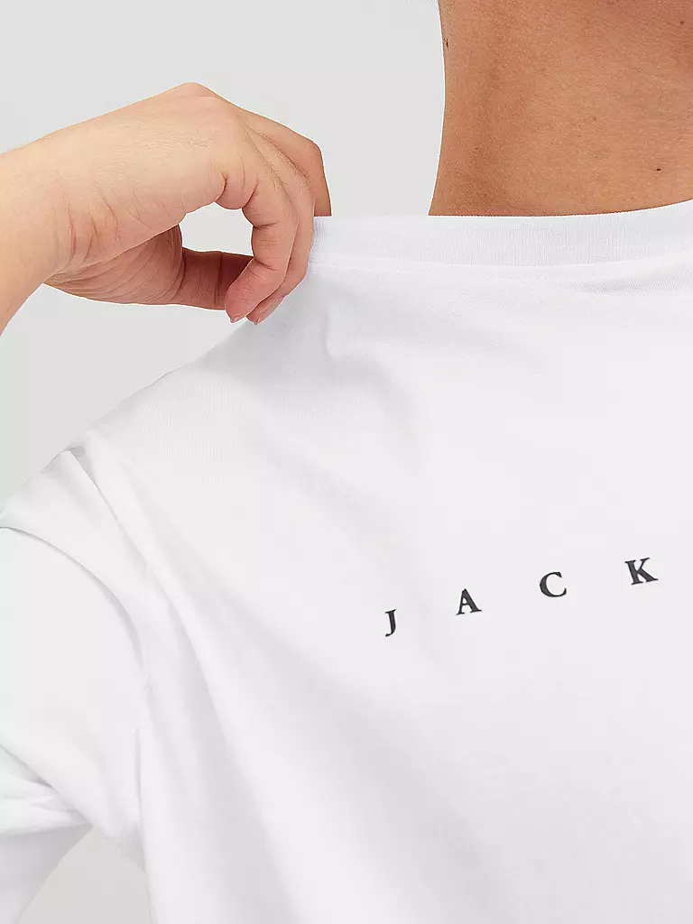 JACK & JONES | T-Shirt JJESTAR | weiss