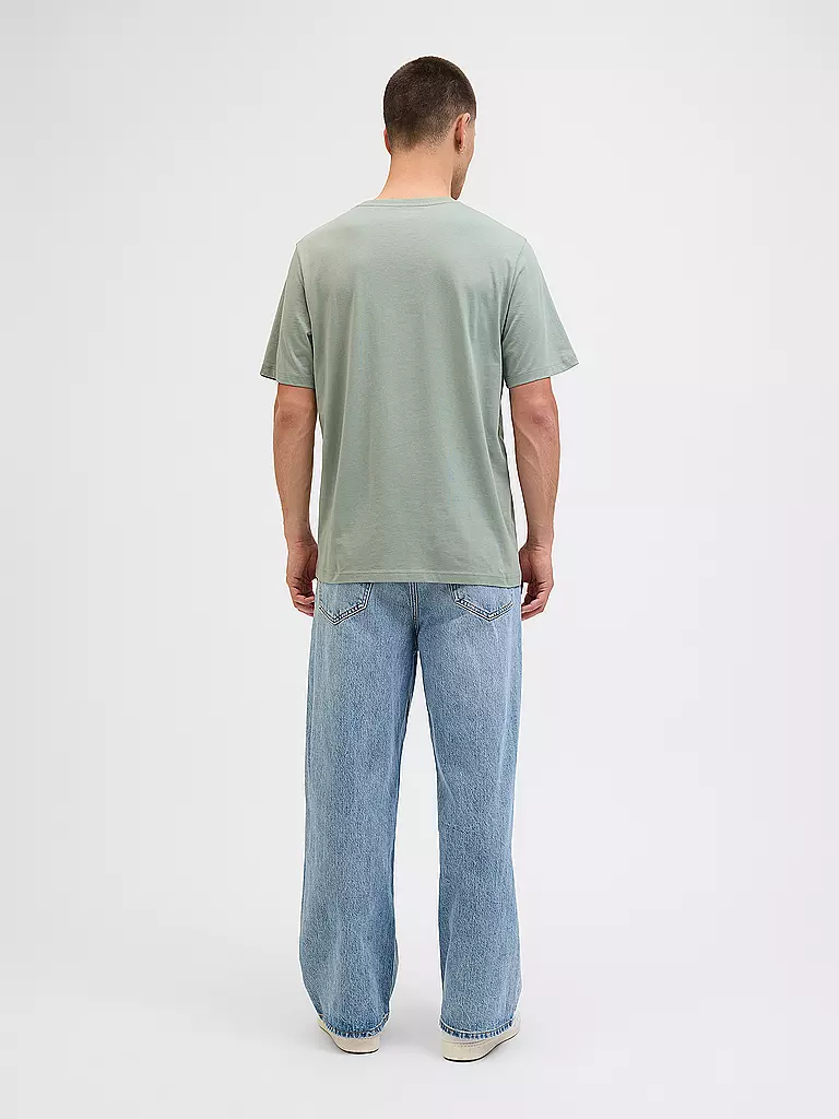 JACK & JONES | T-Shirt JJGEPLAS | hellgrün