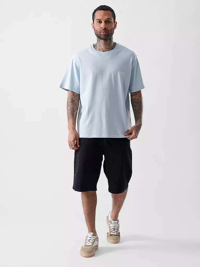 JACK & JONES | T-Shirt JORACAPULCO  | Hellblau