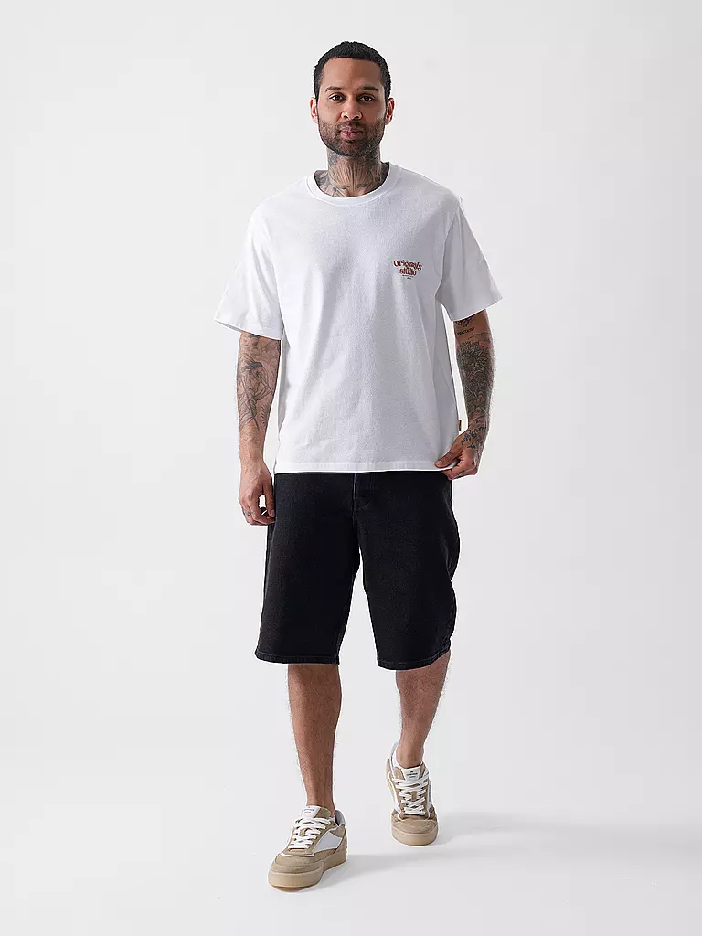 JACK & JONES | T-Shirt JORACAPULCO  | Weiss