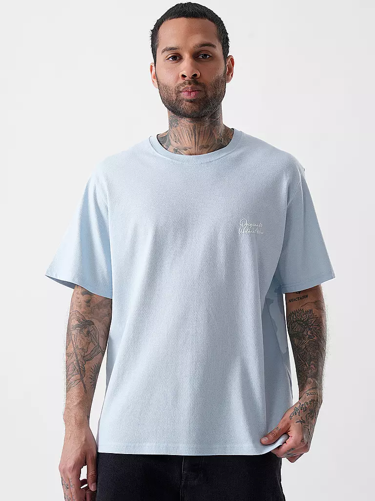 JACK & JONES | T-Shirt JORACAPULCO  | Hellblau