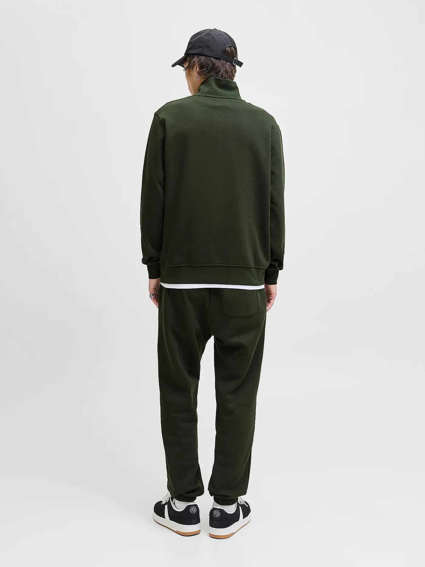 JACK & JONES | Troyer Pullover JJESOHO | olive