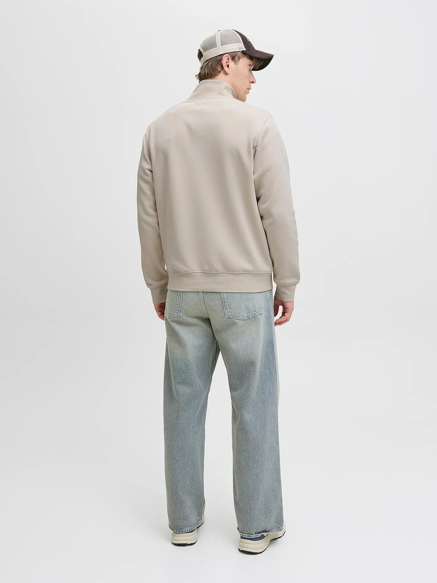 JACK & JONES | Troyer Pullover JJESOHO | creme
