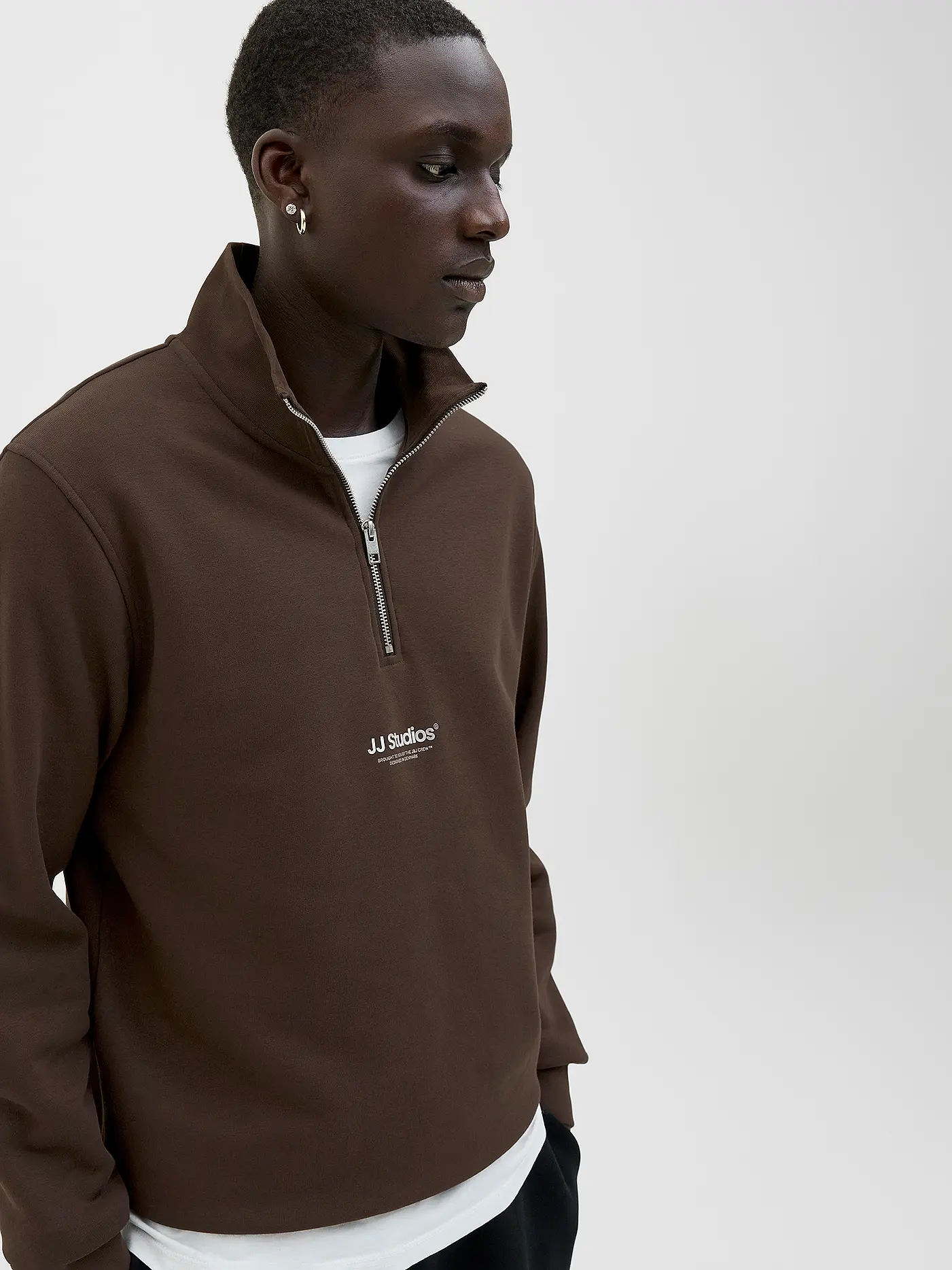JACK & JONES | Troyer Pullover JJESOHO | braun
