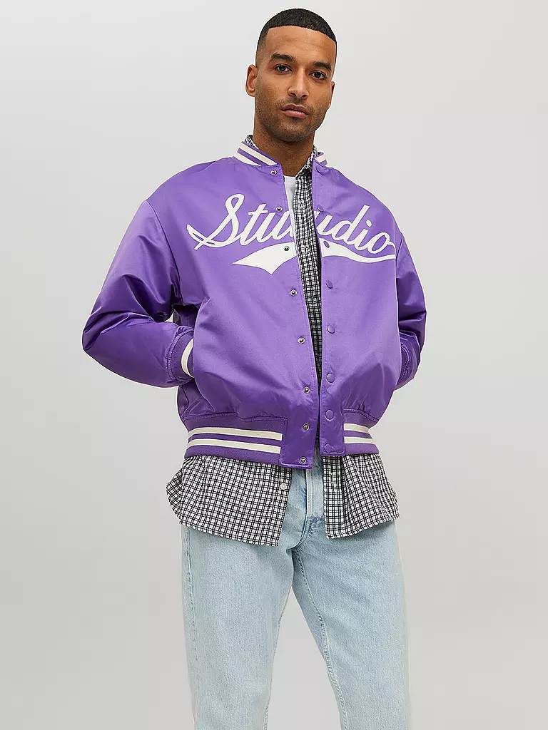 JACK & JONES | Bomberjacke JORSTUDIO | lila