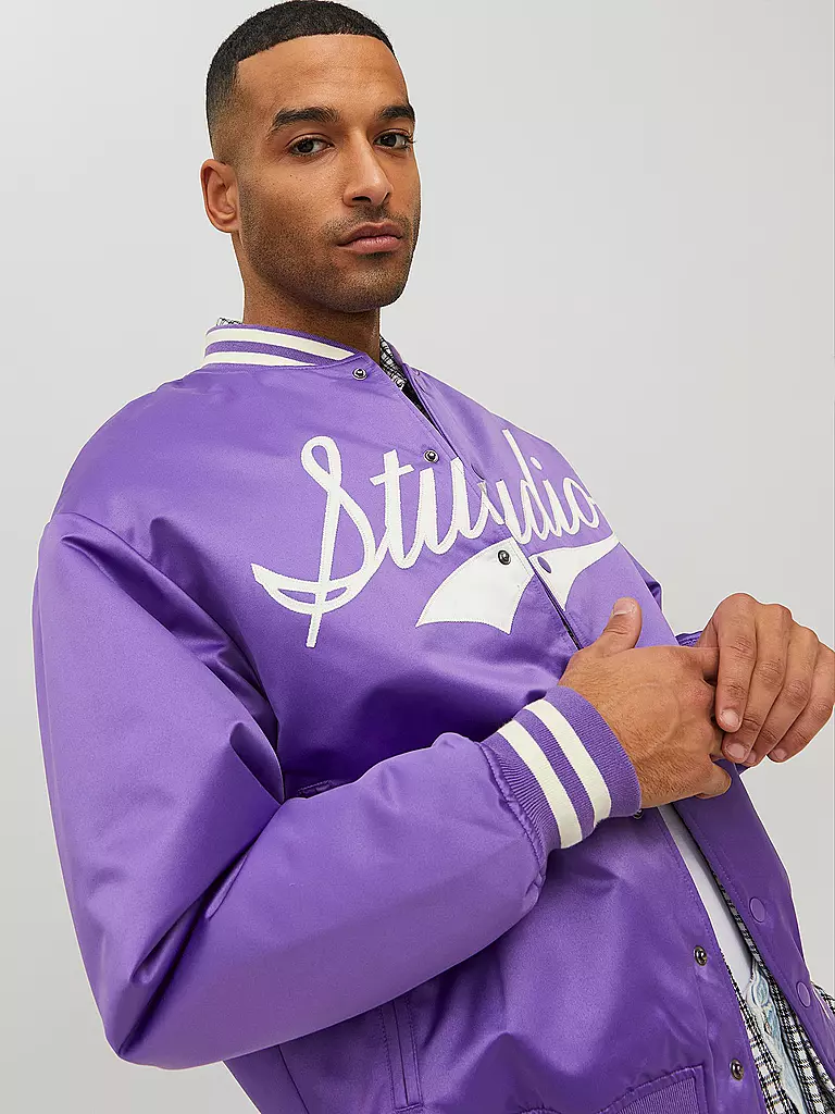 JACK & JONES | Bomberjacke JORSTUDIO | lila