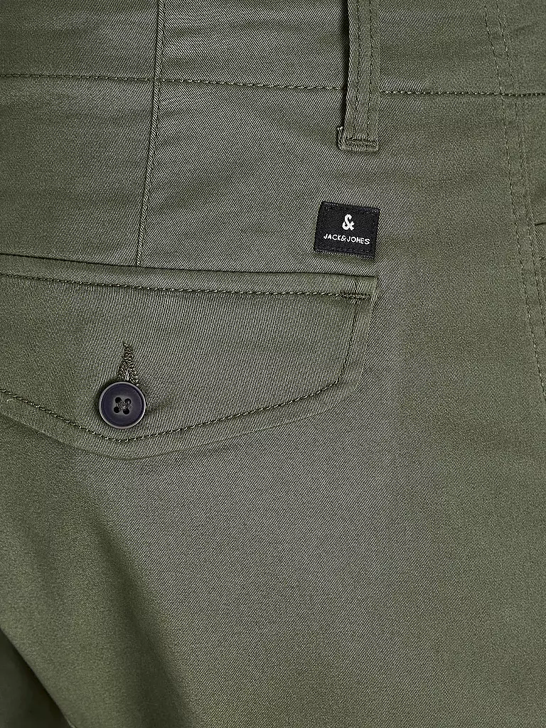 JACK & JONES | Cargohose "JJIPAUL JJFLAKE" | olive