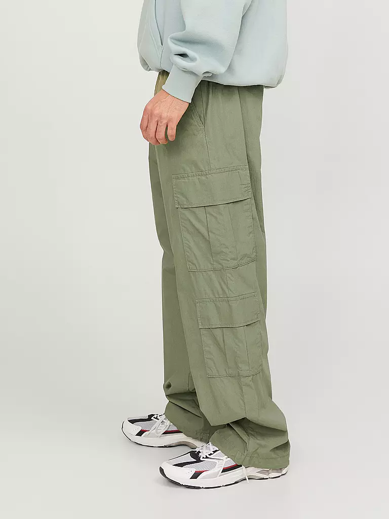 JACK & JONES | Cargohose JPSTBILL | dunkelgrün