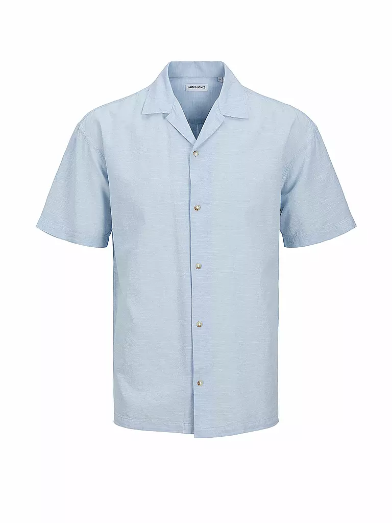 JACK & JONES | Hemd Regular Fit JJESUMMER RESORT | hellblau