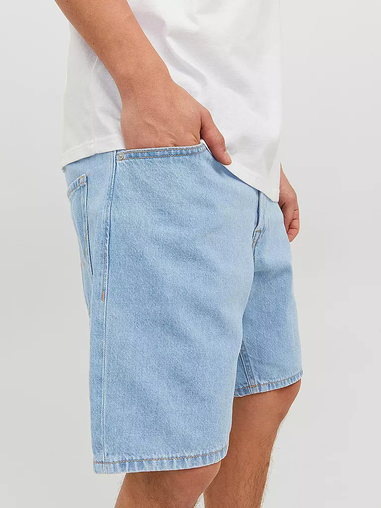 JACK & JONES | Jeans Shorts JJCHRIS JJORIGINAL | hellblau