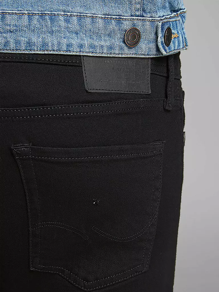 JACK & JONES | Jeans Skinny Fit JJILIAM | schwarz