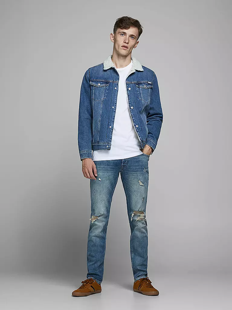JACK & JONES | Jeans Slim Fit " JJIGLENN " | blau