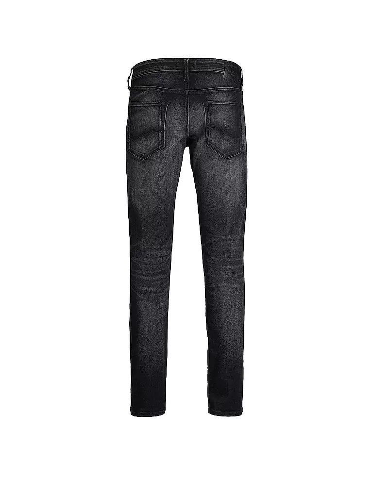 JACK & JONES | Jeans Slim Fit " JJIGLENN JJICON " | schwarz