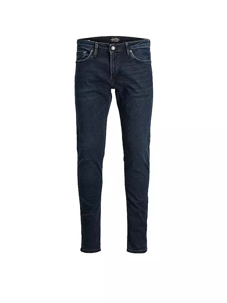 JACK & JONES | Jeans Slim Fit JJIGLENN  | schwarz
