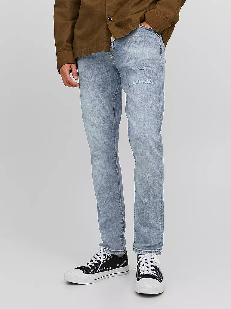 JACK & JONES | Jeans Slim Fit JJIGLENN  | blau