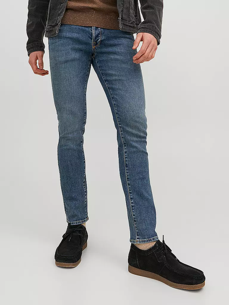 JACK & JONES | Jeans Slim Fit JJIGLENN JJFOX | blau