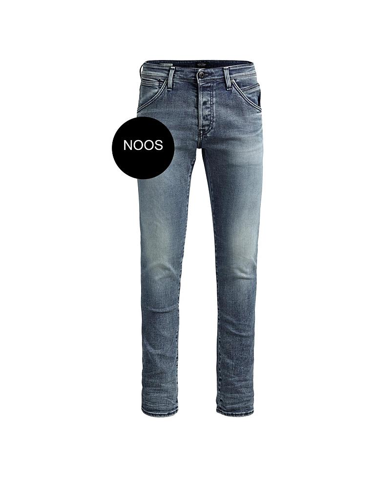 JACK & JONES | Jeans Slim-Fit "Glenn Fox" | blau