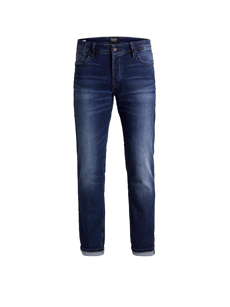 JACK & JONES | Jeans Slim-Fit "Tim Leon" | blau