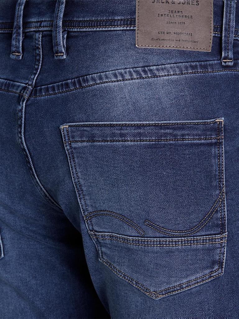 JACK & JONES | Jeans Slim-Fit "Tim Leon" | blau