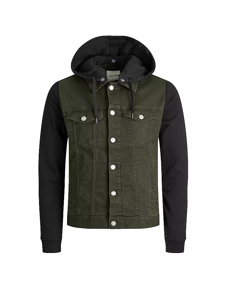 JACK & JONES | Jeansjacke JPSTALVIN  | schwarz