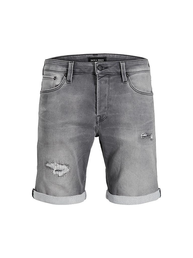 JACK & JONES | Jeansshort "Rick Icon" | grau