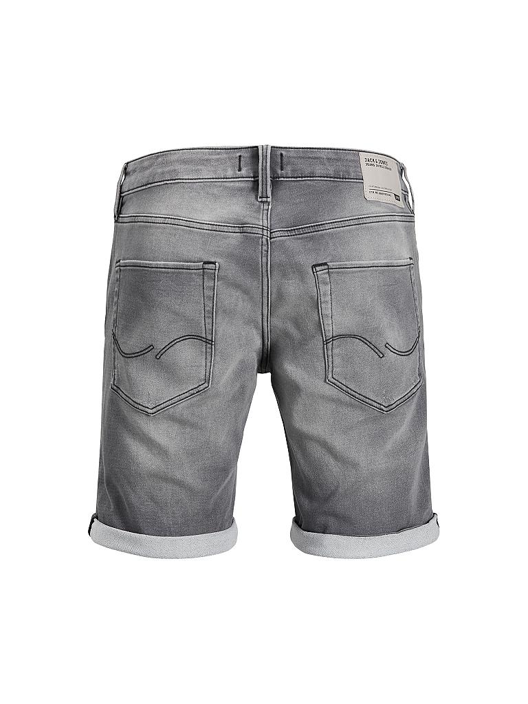 JACK & JONES | Jeansshort "Rick Icon" | grau