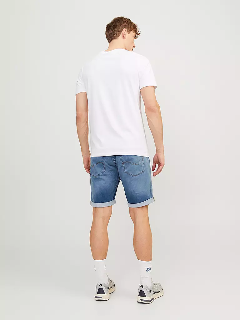 JACK & JONES | Jeansshorts JJIRICK JJICON | blau