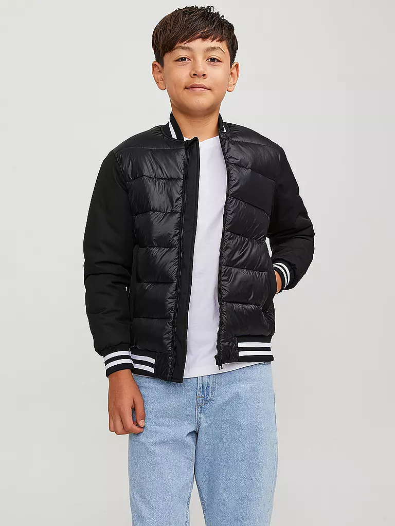 JACK & JONES | Jungen Bomberjacke JCOBLACK  | schwarz