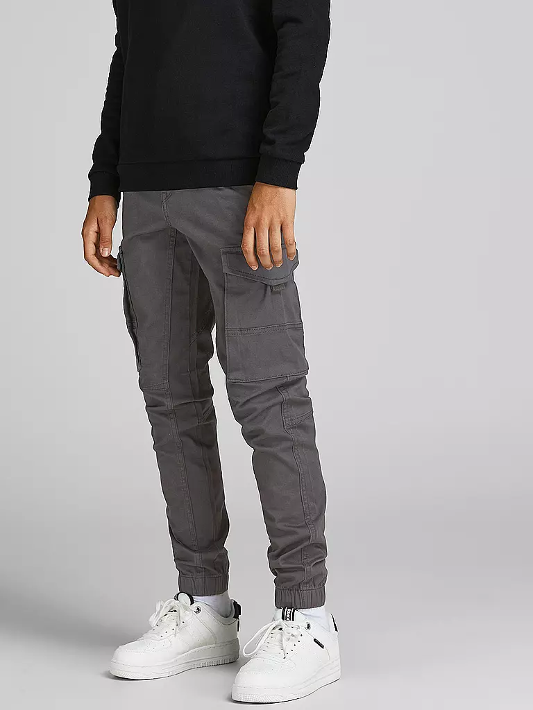 JACK & JONES | Jungen Cargohose JJIPAUL  | grau