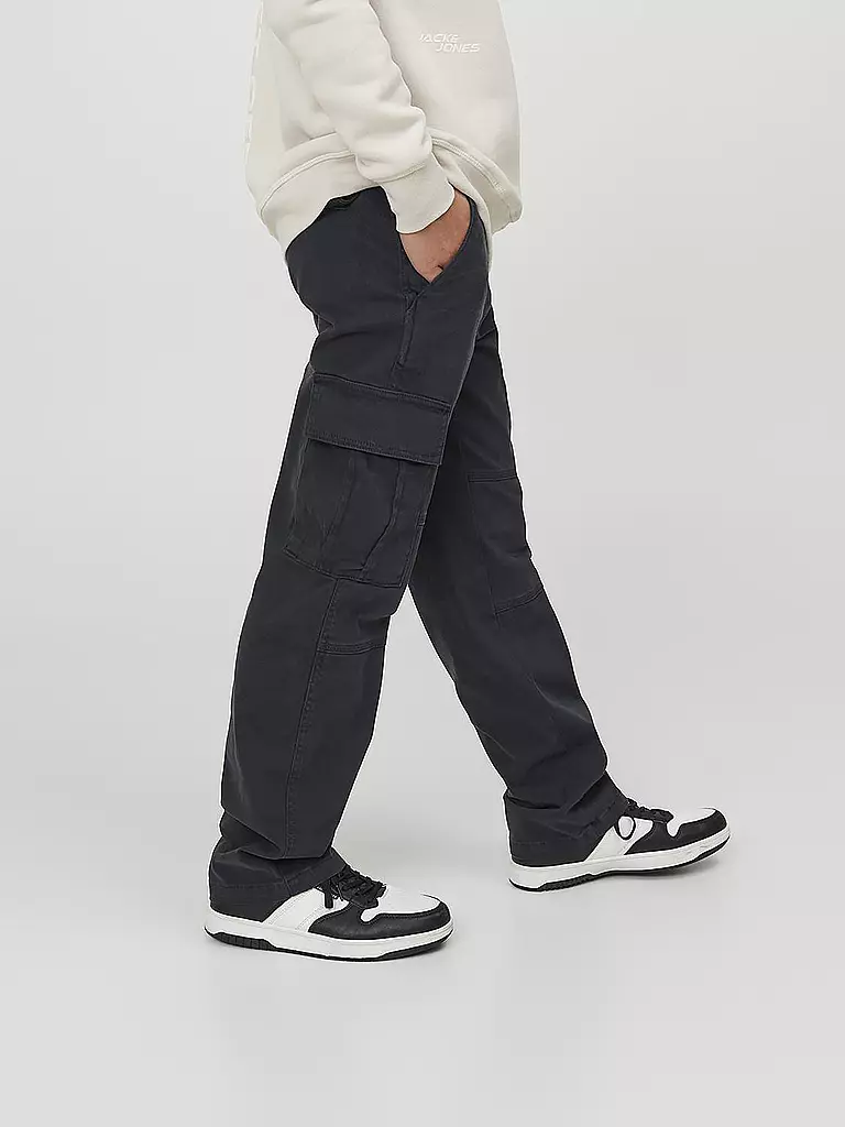 JACK & JONES | Jungen Cargohose JPSTKANE | schwarz