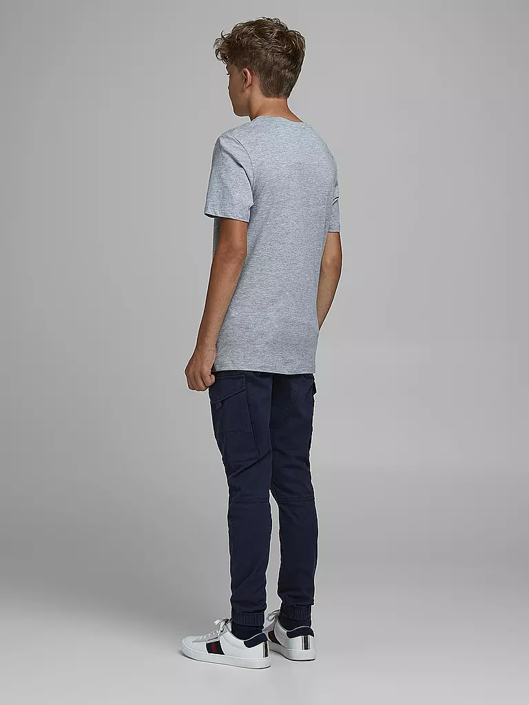 JACK & JONES | Jungen Cargohose Slim Fit JJIPAUL | blau