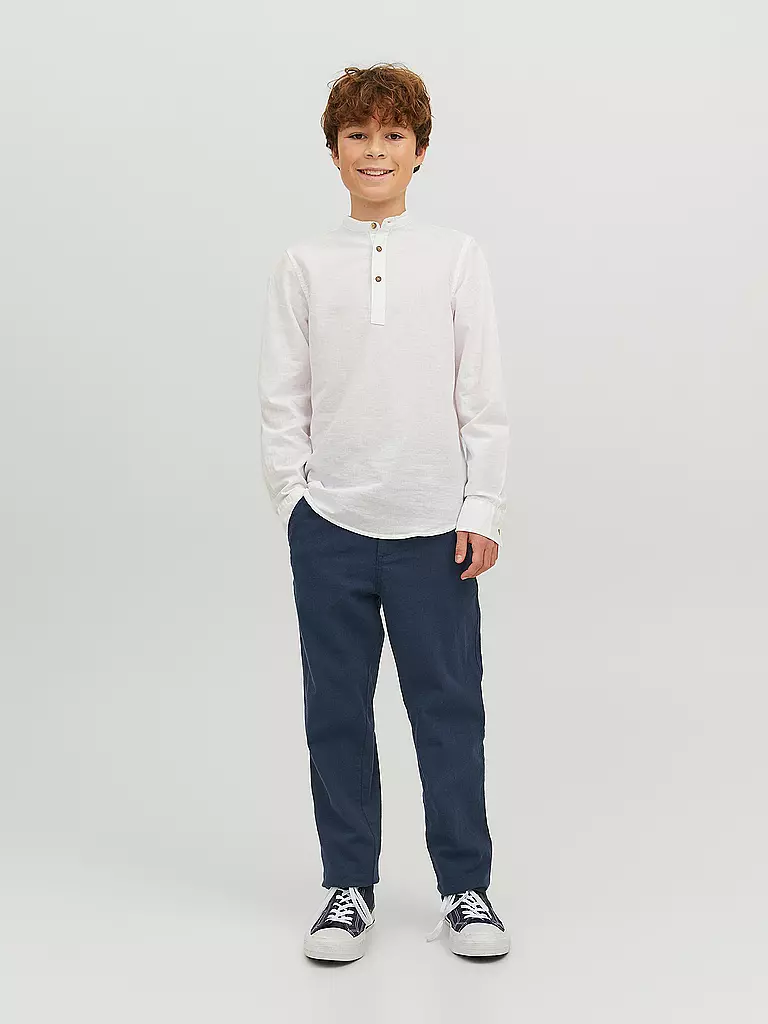 JACK & JONES | Jungen Chino JPSTOLLIE  | dunkelblau