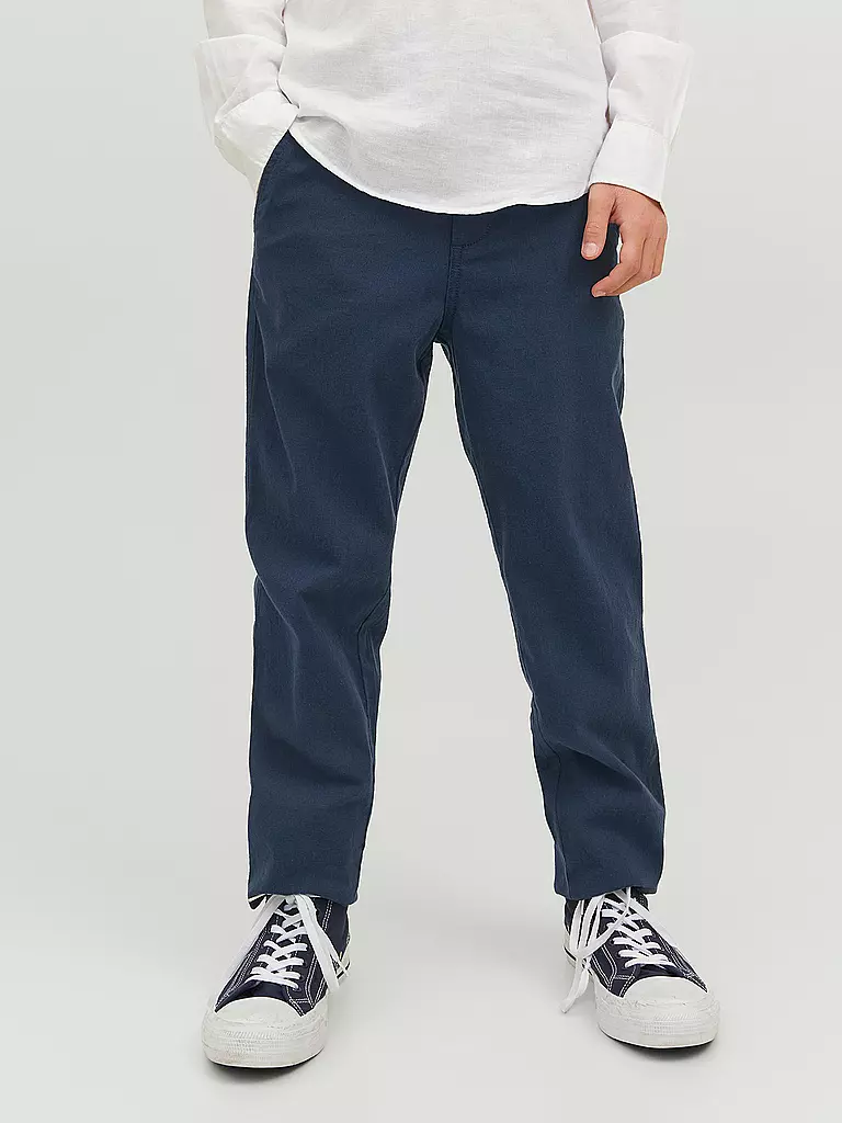 JACK & JONES | Jungen Chino JPSTOLLIE  | dunkelblau