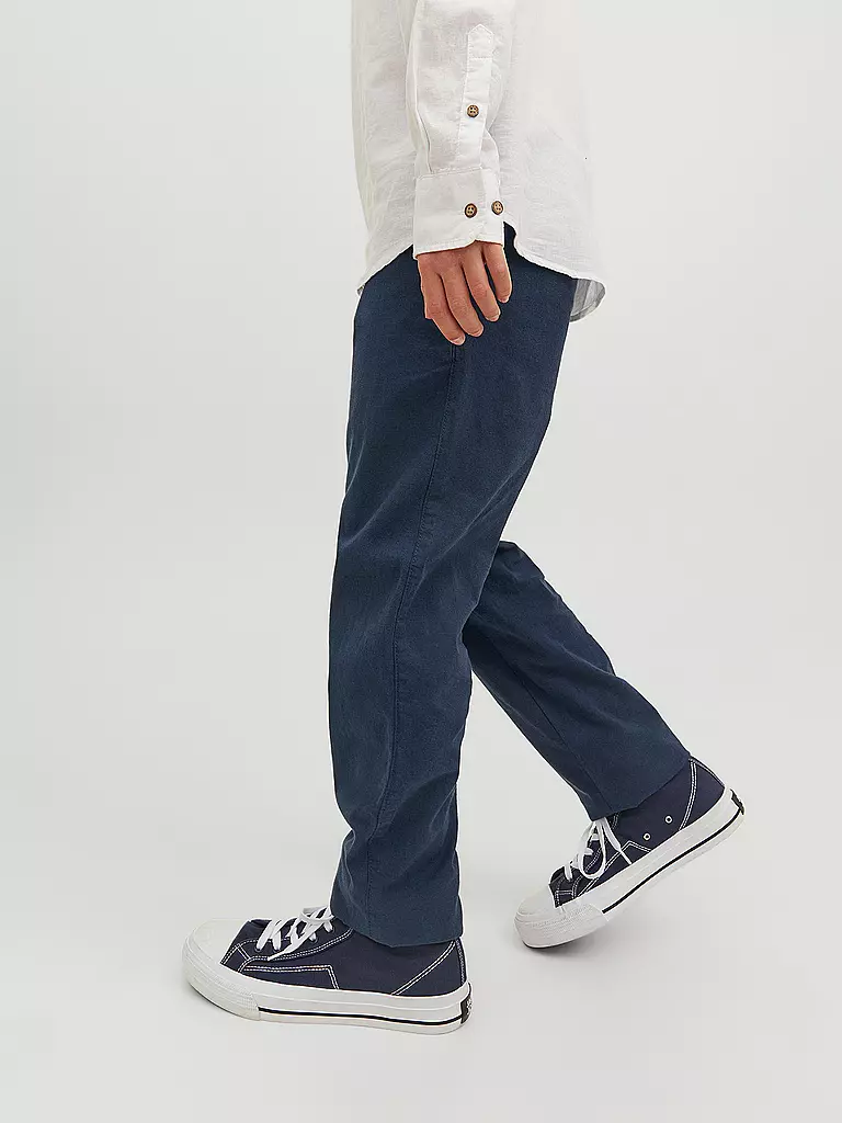 JACK & JONES | Jungen Chino JPSTOLLIE  | dunkelblau