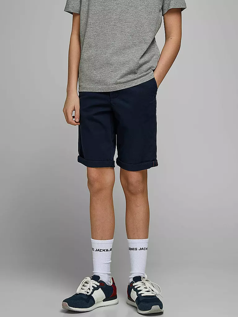 JACK & JONES | Jungen Chinoshorts " JJIBOWIE " | blau