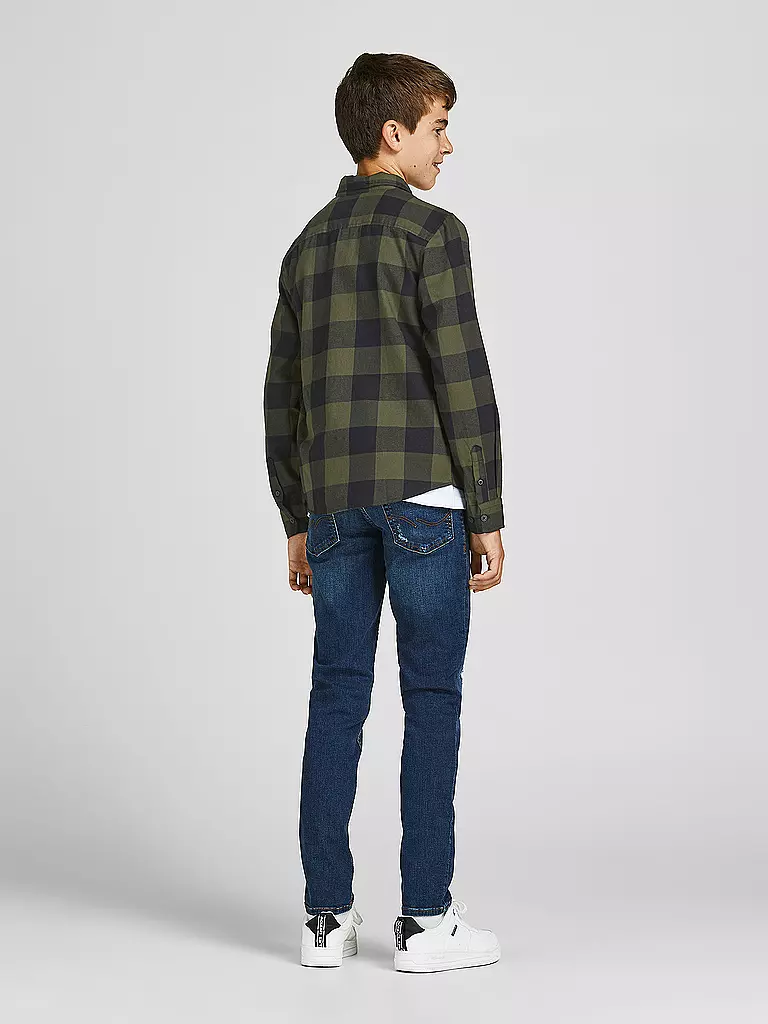 JACK & JONES | Jungen Hemd JJEGINGHAM | olive