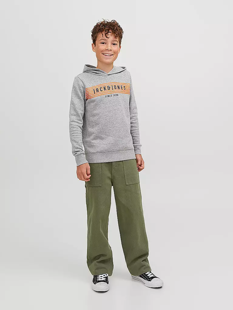 JACK & JONES | Jungen Hose JJICHRIS JJUTILITY MF 876 JNR | olive