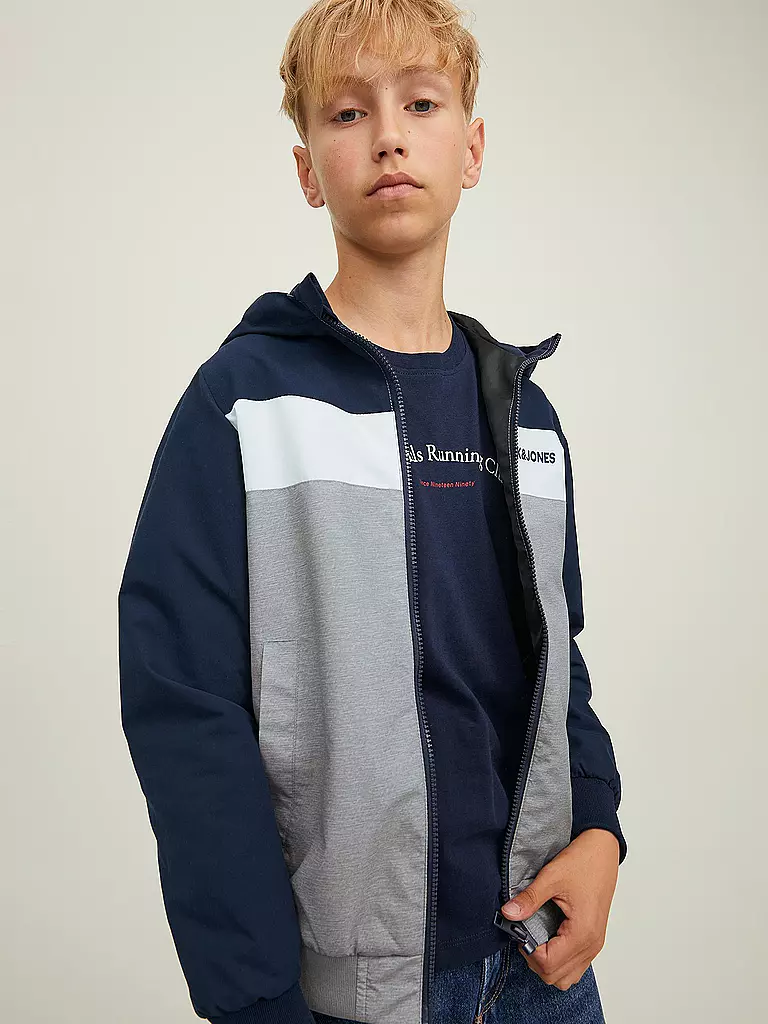 JACK & JONES | Jungen Jacke JJERUSH  | blau