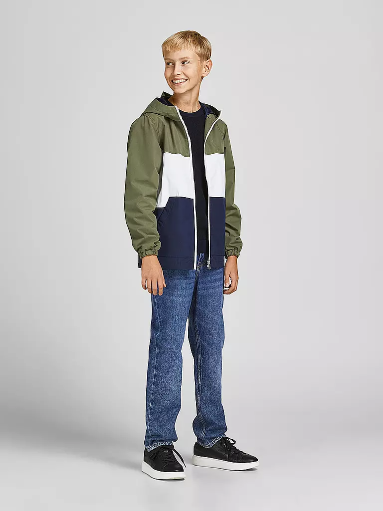 JACK & JONES | Jungen Jeans Regular Fit JJICLARK JJORIGINAL | blau