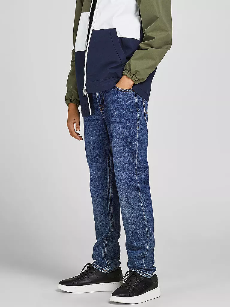 JACK & JONES | Jungen Jeans Regular Fit JJICLARK JJORIGINAL | blau